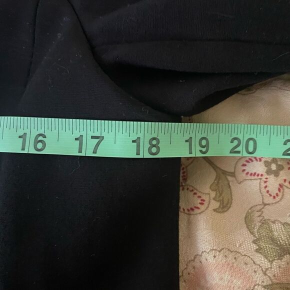 Talbots Women’s 12P Black Open Front Career Blazer Jacket - Picture 9 of 10